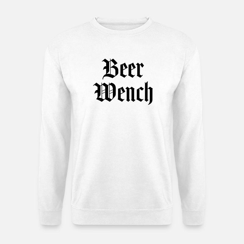 Bierweibchen - Unisex Pullover - Weiß