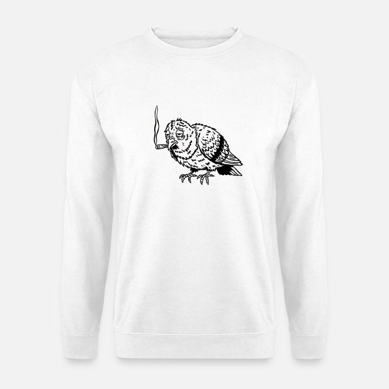 Der Frühe kann mich mal… - Unisex Pullover - Weiß