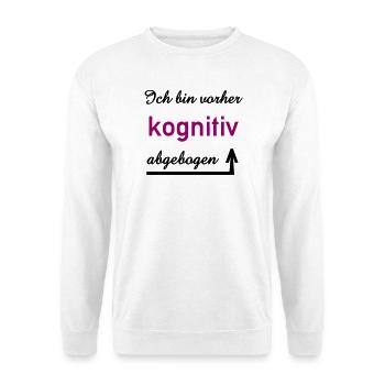 cognitif, parole, communication, interpersonnel - Sweat-shirt Unisexe - blanc - Devant