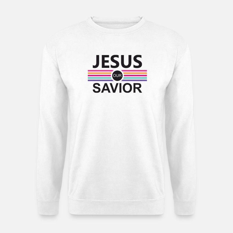 Religiöse Inspiration  - Unisex Pullover - Weiß
