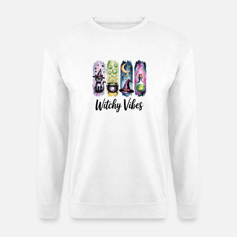 Magische Hexen-Vibes-Trank-Kollektion - Unisex Pullover - Weiß