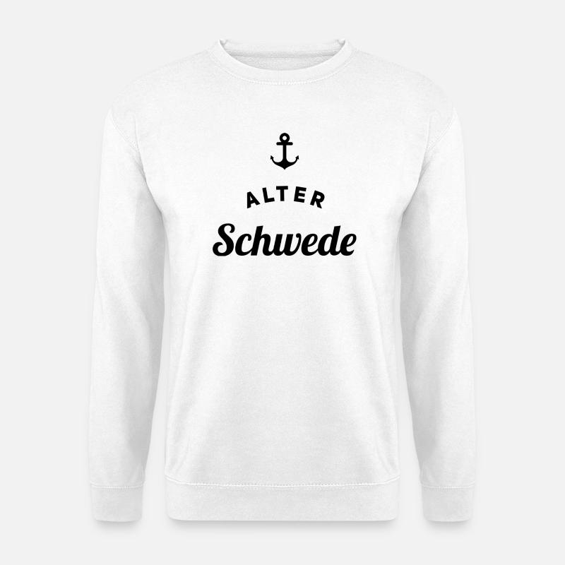 Alter Schwede Fun Design - Unisex Pullover - Weiß