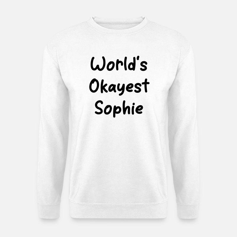 Sophie la plus correcte du monde - Sweat-shirt Unisexe - blanc