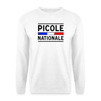 Nationale Trinkgasse Neues Design - Unisex Pullover - Weiß - Vorne
