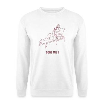  Bride Bridesmaid Spa Bachelorette Mild Is The New - Unisex Pullover - Weiß - Vorne