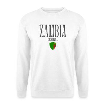 Sambischer Stolz, minimalistisches, elegantes Design - Unisex Pullover - Weiß - Vorne