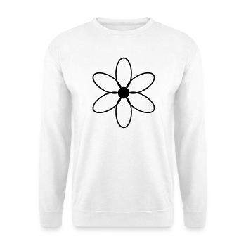 Wetland insects in Cloud Pattern - Unisex Sweatshirt - white - Front