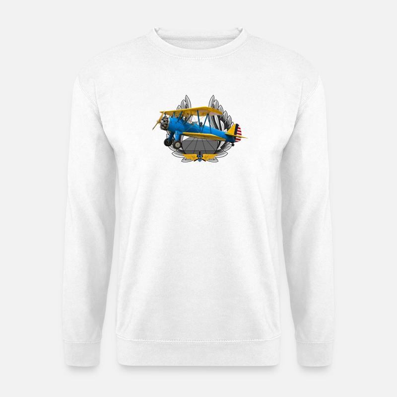 Stearman PT-17 - Unisex Pullover - Weiß