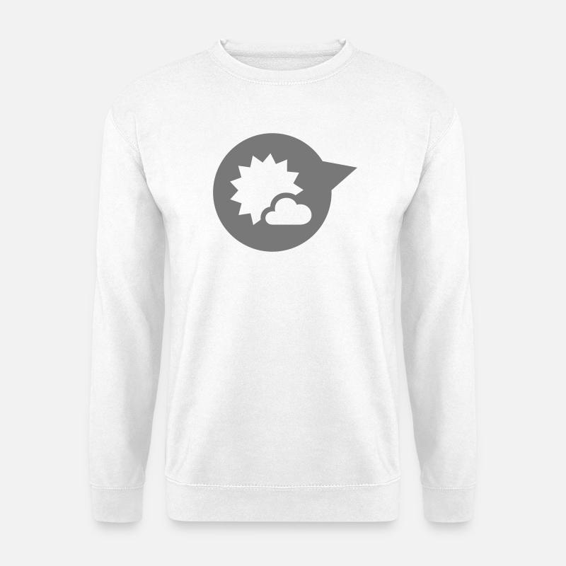 Heiter bis sonnig - Unisex Pullover - Weiß