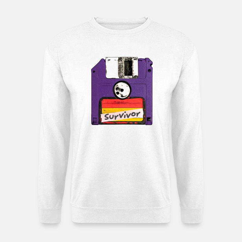 Überlebende Kasette - Unisex Pullover - Weiß