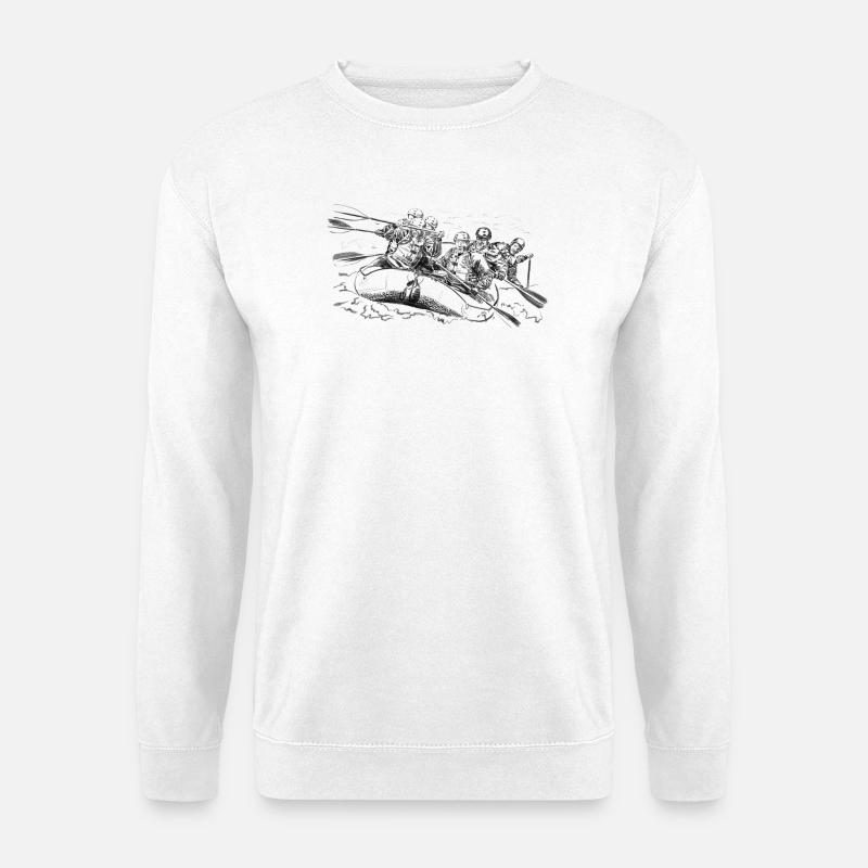 Rafting - Unisex Pullover - Weiß