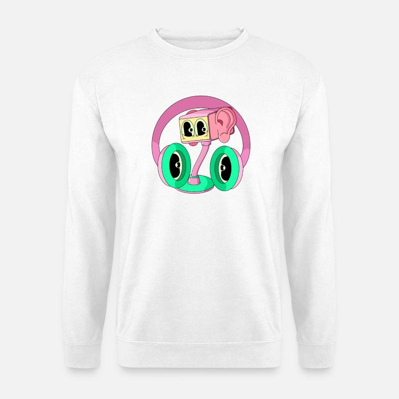 FREQUENCY - Unisex Sweatshirt - white