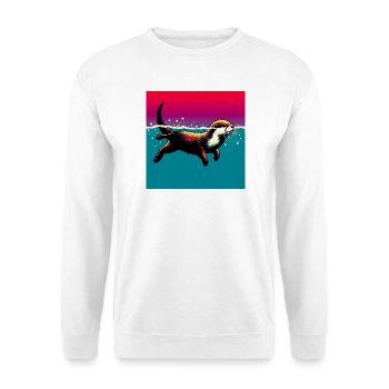 otter - Unisex Sweatshirt - white - Front
