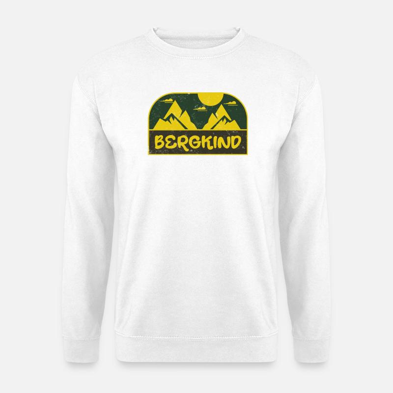 Bergkind  - Unisex Pullover - Weiß