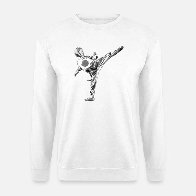 Taekwondo - Unisex Pullover - Weiß