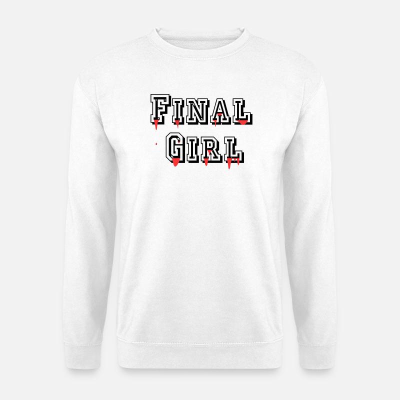 Final Girl - Unisex Pullover - Weiß