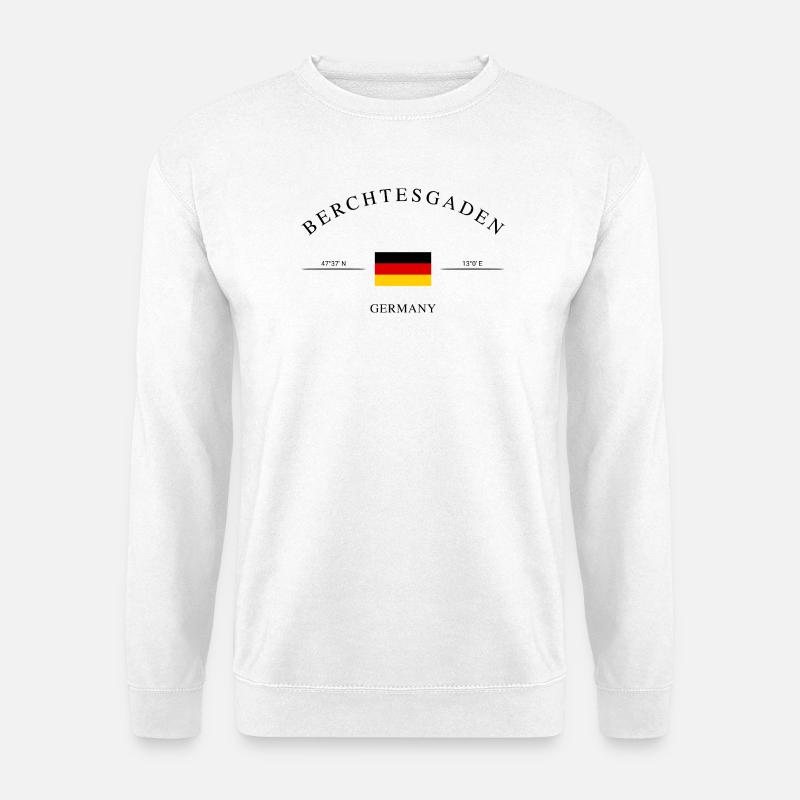 Berchtesgaden – Urlaub Souvenir & Geschenk - Unisex Pullover - Weiß