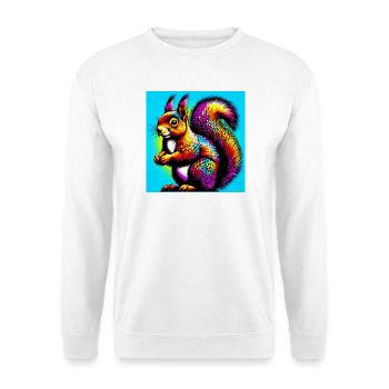 squirrel - Unisex Sweatshirt - white - Front