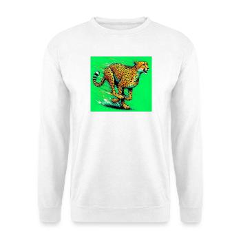 cheetah - Unisex Sweatshirt - white - Front