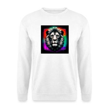 lion - Unisex Sweatshirt - white - Front