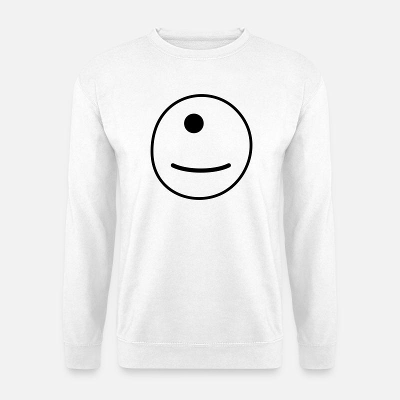 Geometric Mandala Pattern - Unisex Sweatshirt - white