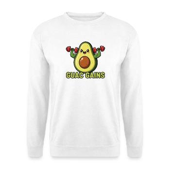 Musclecado - Unisex Sweatshirt - white - Front