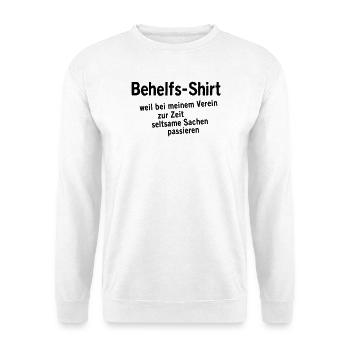 Chemise de fortune - Sweat-shirt Unisexe - blanc - Devant