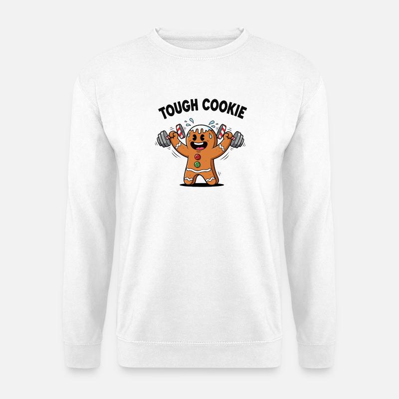 Starker Keks - Unisex Pullover - Weiß