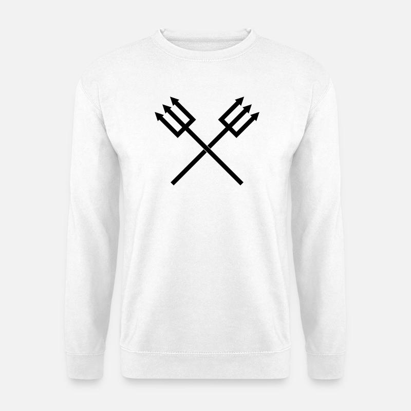 Trident - Unisex Sweatshirt - white