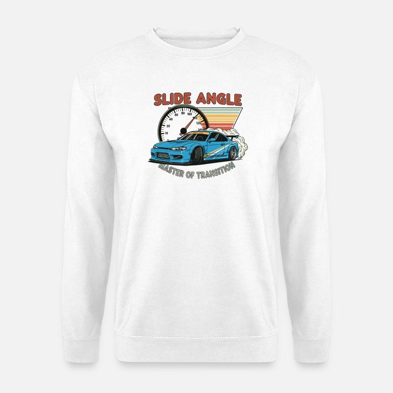 Slide Angle: Master of Transition - Unisex Pullover - Weiß