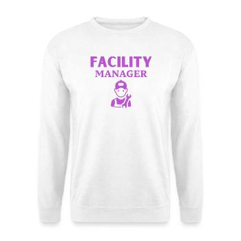Facility Manager - Unisex Sweatshirt - white - Front
