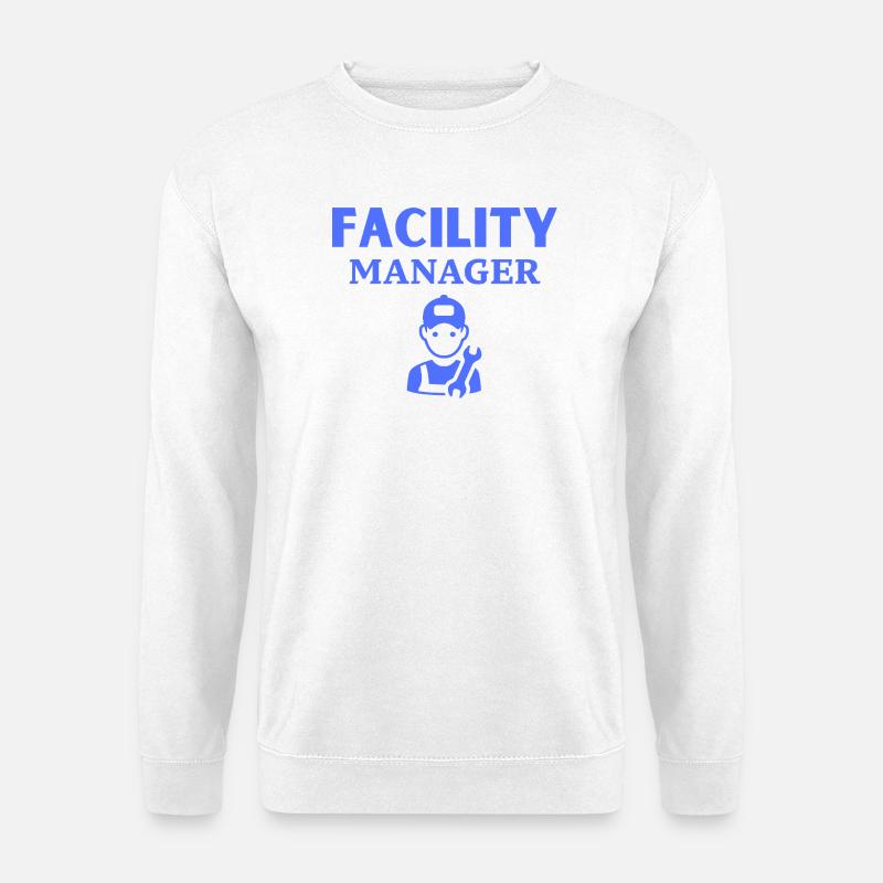  Facility Manager - Unisex Pullover - Weiß