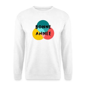 ALLES GUTE ZUM NEUEN JAHR. SILVESTER. NEUJAHR - Unisex Pullover - Weiß - Vorne