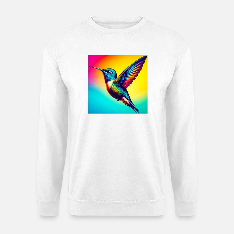 Kolibri - Unisex Pullover - Weiß