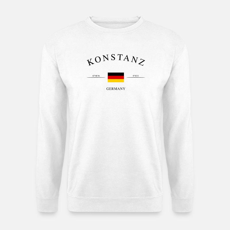 Konstanz Deutschland – Urlaub Souvenir & Geschenk - Unisex Pullover - Weiß
