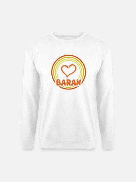 Geschenk für Baran - Unisex Pullover - Weiß