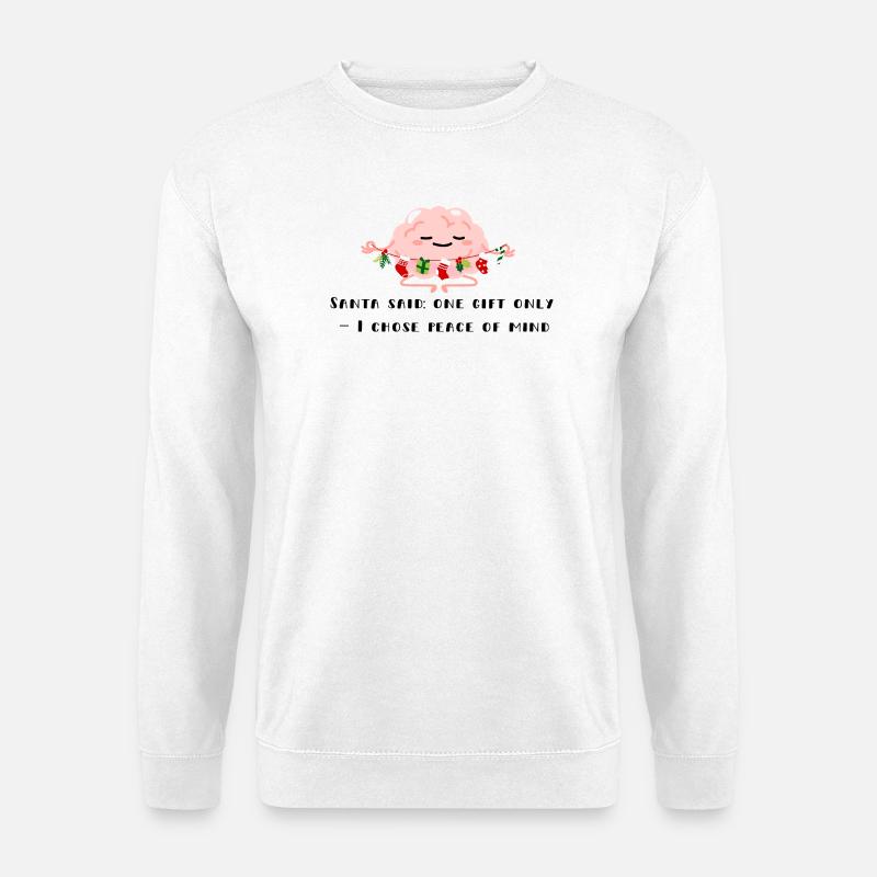 Sorgenfreiheit - Unisex Pullover - Weiß