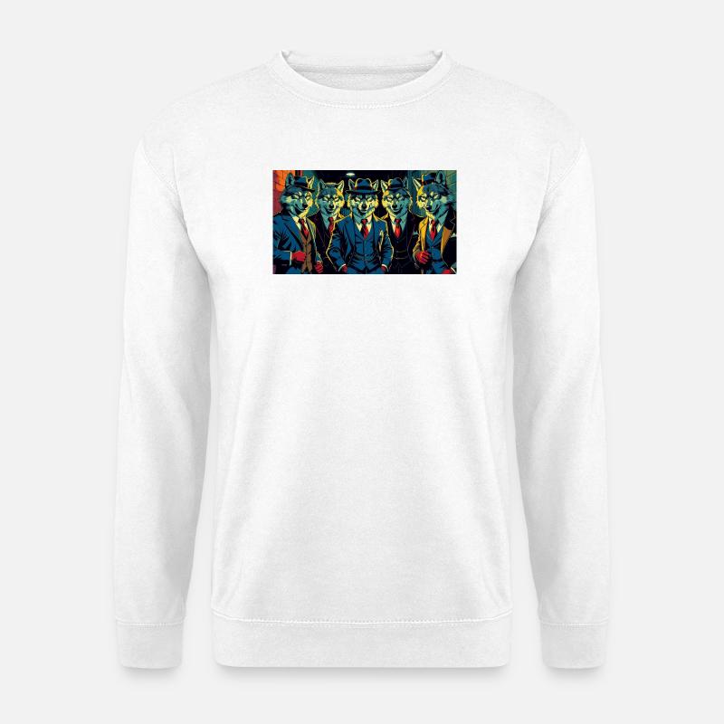Wolfgang - Unisex Pullover - Weiß