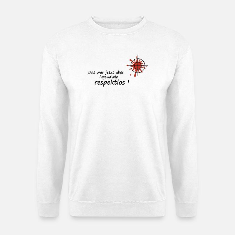 Respektlos - Unisex Pullover - Weiß