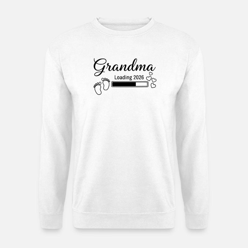 Grandma Loading 2026 - Unisex Sweatshirt - white