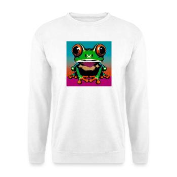 frog - Unisex Sweatshirt - white - Front