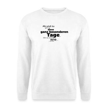Journées spéciales - Sweat-shirt Unisexe - blanc - Devant