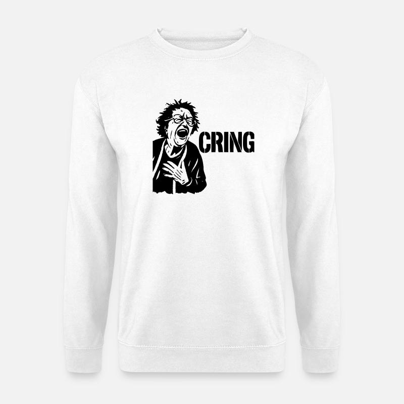 Cring Oma - Unisex Pullover - Weiß