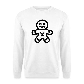 Voodoo-Puppe - Unisex Pullover - Weiß - Vorne