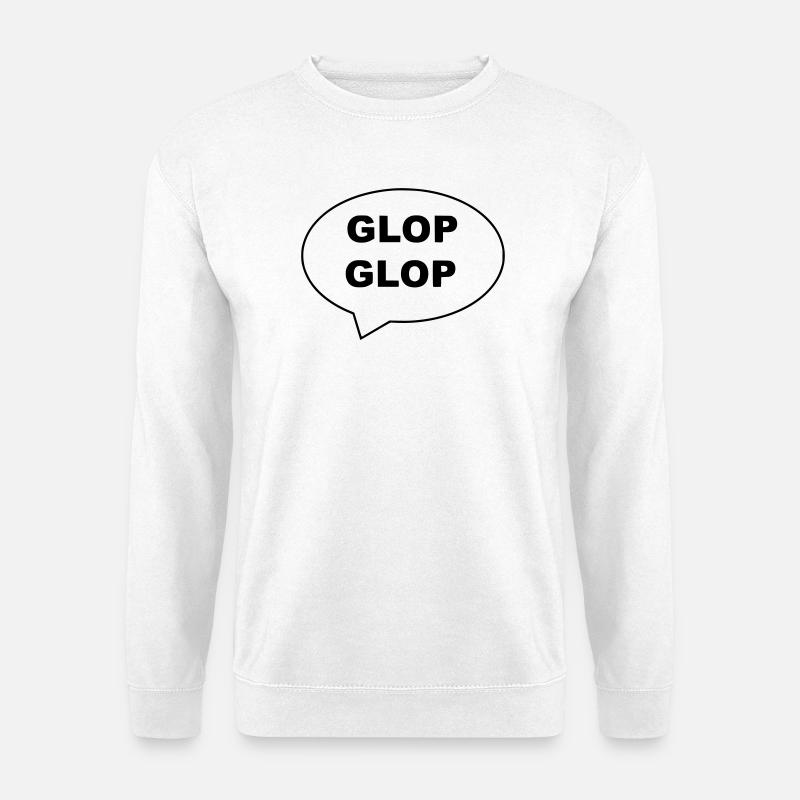 glop - Sweat-shirt Unisexe - blanc