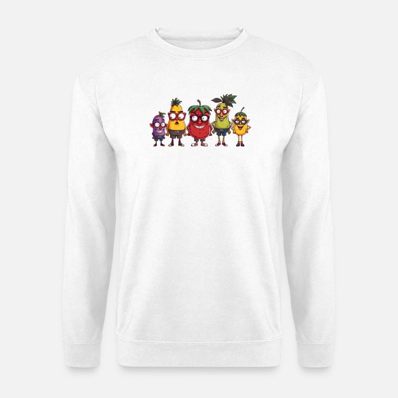 fruit - Unisex Sweatshirt - white