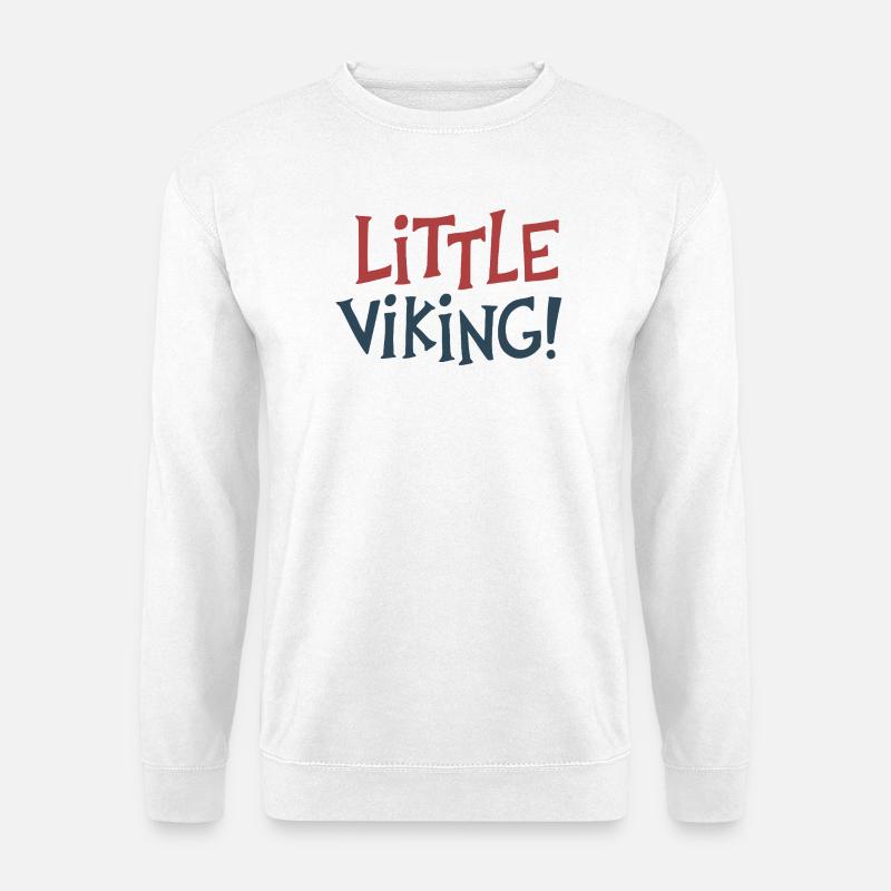 Kleiner Wikingerspaß - Unisex Pullover - Weiß