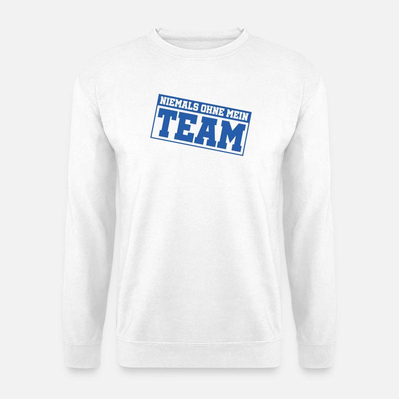 Mein Team - Unisex Pullover - Weiß