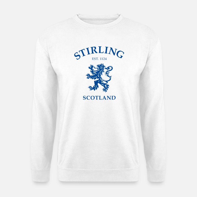 Stirling Scotland - Unisex Pullover - Weiß