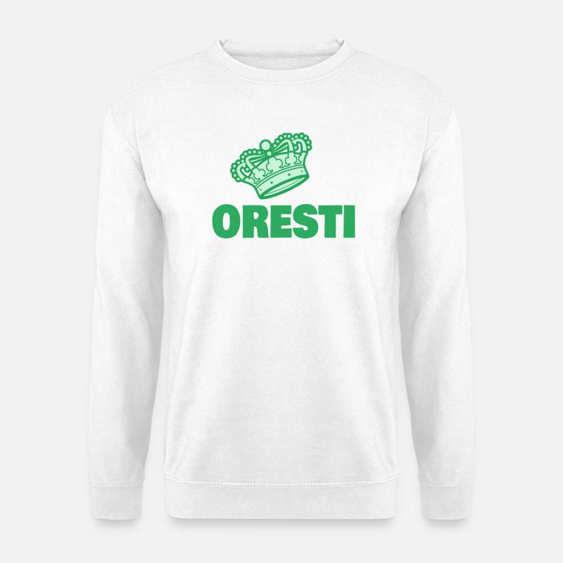 Geschenk für Oresti - Unisex Pullover - Weiß